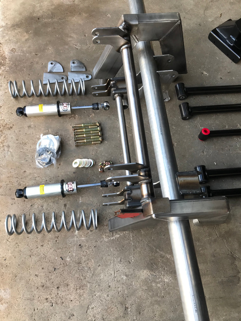 C10 Rear Coilover Relocation Kit C-10 Rear Coil Over Suspension Kit – ChassisFabSuspensionLLC